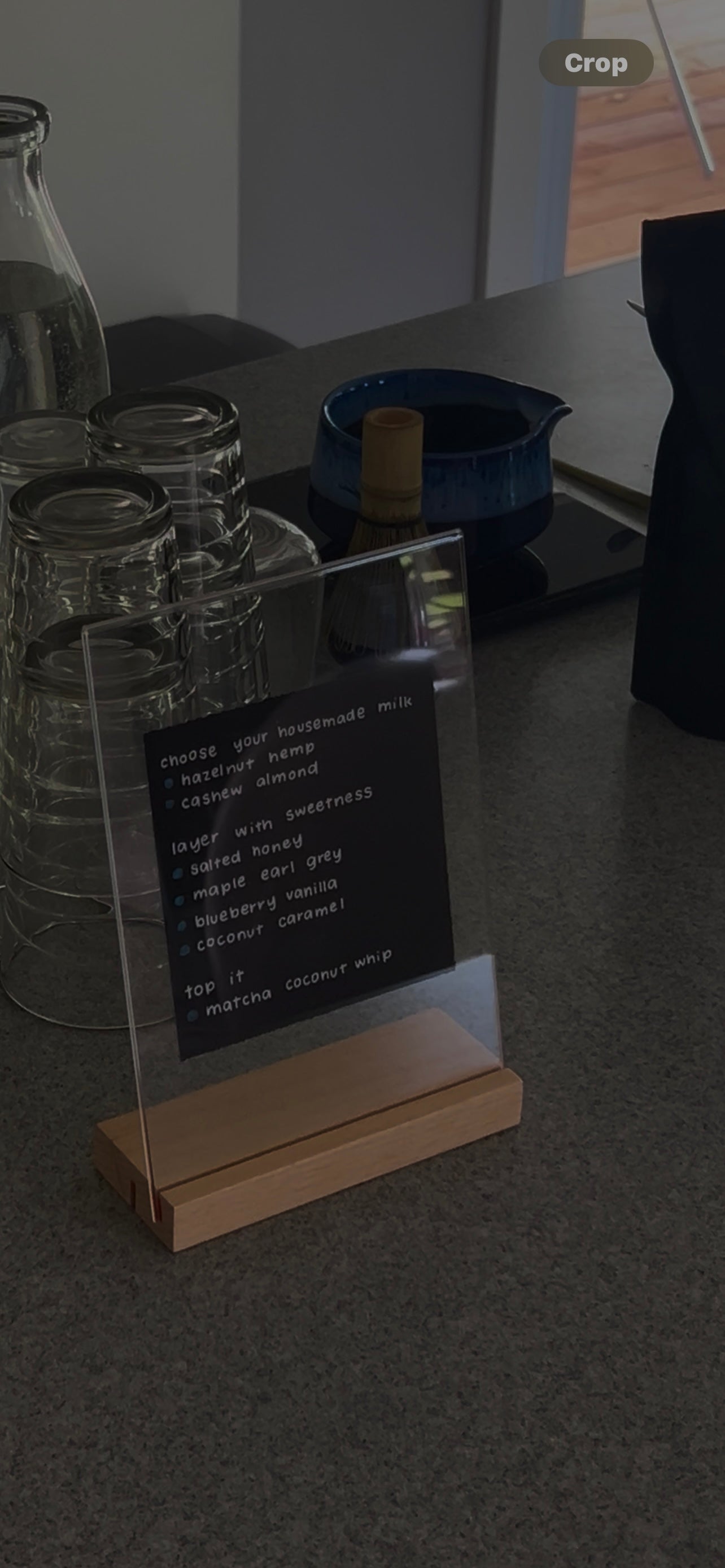 Private matcha tasting