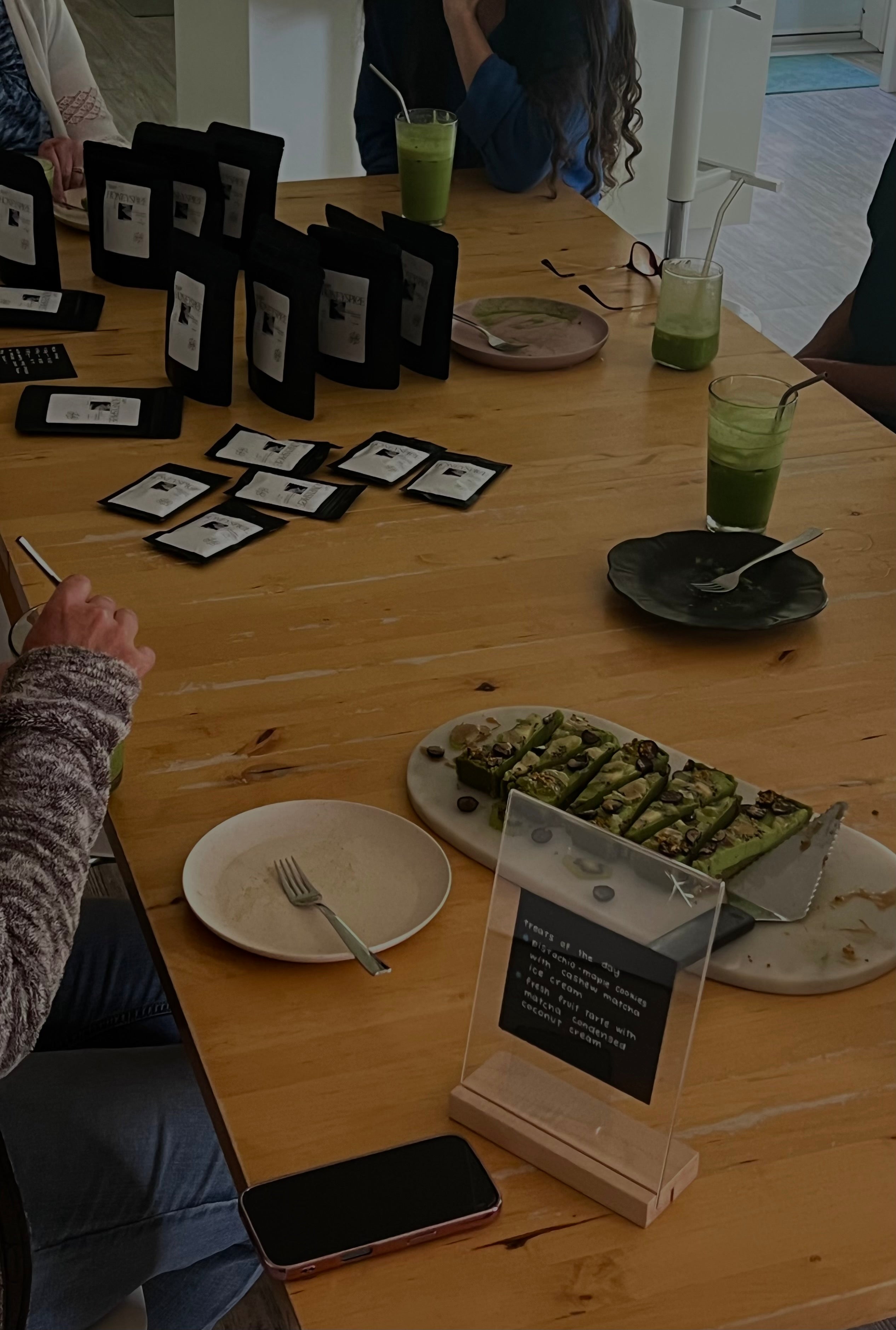 Private matcha tasting