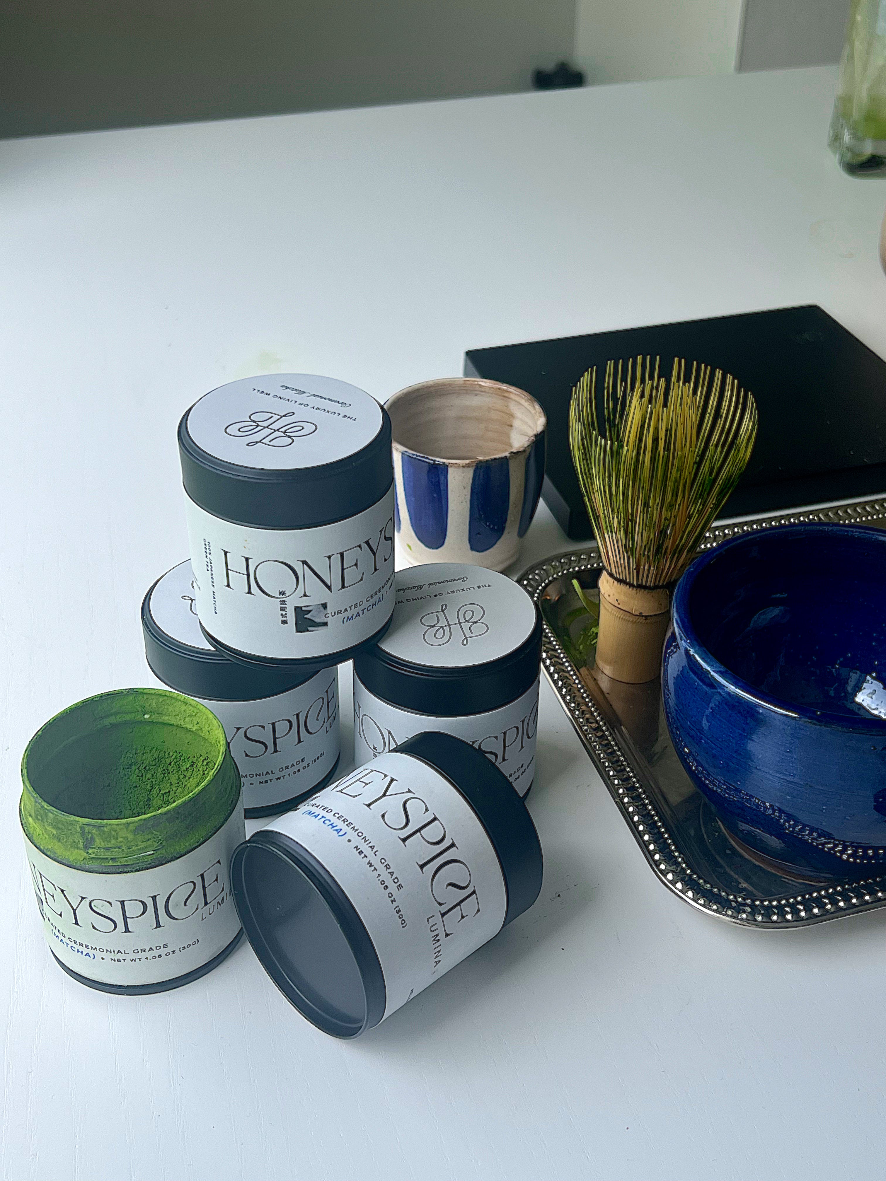Full Honeyspice Matcha Kit